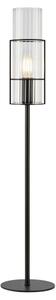 Markslöjd 108556 - Stolní lampa TUBO 1xE14/40W/230V 65 cm černá/čirá ML1248