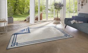 NORTHRUGS - Hanse Home koberce Kusový koberec Twin Supreme 104146 Blue/Cream - 80x150 cm