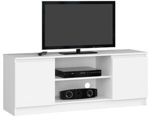 Moderní TV stolek ROMANA140, bílý