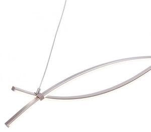 JUST LIGHT. 15382-55 - LED Lustr na lanku MAJA 2xLED/8,4W/230V chrom