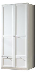 ŠATNÍ SKŘÍŇ, bílá, 90/200/58 cm XXXL, Online Only