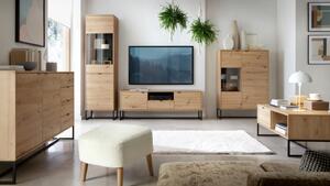 Televizní stolek AFRICO - dub artisan