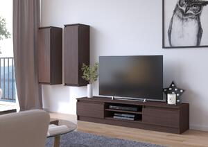 Moderní TV stolek ROMANA160, wenge