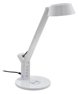 LED-Stolní lampa Banderalo CCT stmívatelná QI bílá