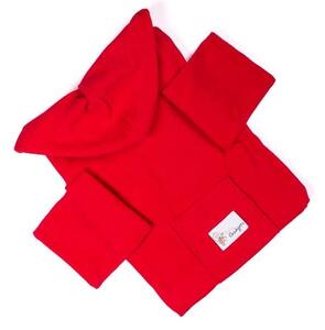 Baby Gadgets Deka s rukávy pro děti Baby Wrapi Active - červená