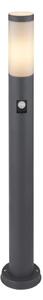 Globo 31588AS - Venkovní lampa se senzorem BOSTON 1xE27/15W/230V IP44 80cm