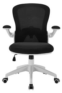 Otočná židle RASIMA - černá / bílá