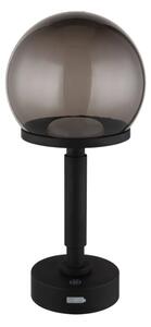 Globo 21034S - LED Nab. dot. stol. lampa HAKU LED/2,5W/5V 2700/4000/6500K černá