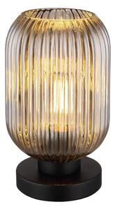 Globo 15469TS - Stolní lampa NORMY 1xE27/40W/230V šedá