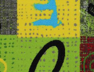Dětský metrážový koberec Alphabet 212 - Rozměr na míru bez obšití cm