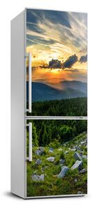 Nálepka na ledničku samolepící Panorama hor FridgeStick-70x190-f-118999415
