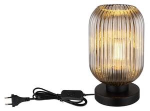 Globo 15469TS - Stolní lampa NORMY 1xE27/40W/230V šedá
