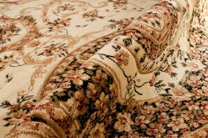 Makro Abra Oválný koberec YESEMEK 6548A krémový Rozměr: 250x350 cm