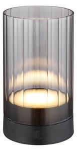 Globo 21012S -LED Ven. stolní lampa PIXY LED/2W/3,7V 2700/4000/6500K IP44 šedá
