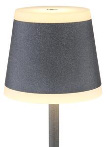Globo 58433G - LED Stmívatelná stolní lampa RIDLEY LED/4,6W/3,7V 3000K šedá