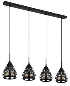 Globo 15889-4H - Lustr na lanku HASSAN 4xE27/40W/230V
