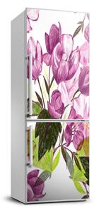 Fototapeta na ledničku Fialové květiny FridgeStick-70x190-f-121115706