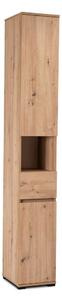 Policová skříň Ozuka, dub artisan