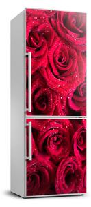 Nálepka fototapeta na ledničku Červené růže FridgeStick-70x190-f-122317792
