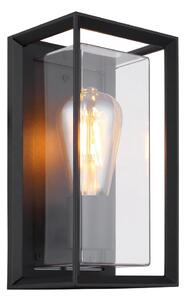 Globo 31982S - Venkovní nástěnné svítidlo LOGANA 1xE27/60W/230V IP44 černá