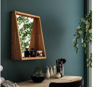 Nástěnné kosmetické zrcadlo Woodesk, 50 x 40 cm