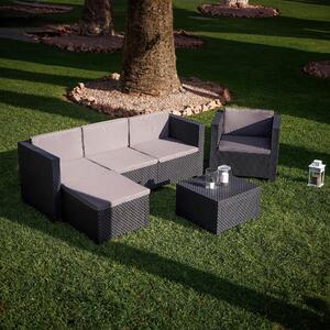 ZAHRADNÍ SEDACÍ SOUPRAVA plast XXXL, Online Only