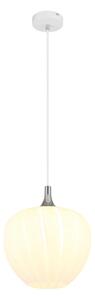 Globo 15548H1W - Lustr na lanku MAXY 1xE27/60W/230V pr. 29 cm bílá