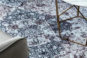 Makro Abra Kusový koberec ANTIKA Vhodný k praní klasický moderní šedý Rozměr: 80x150 cm
