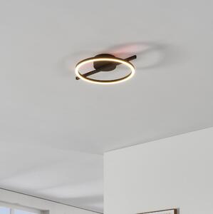 Eglo 901113 - LED Stmívatelné stropní svítidlo AMANDOLO LED/17W/230V černá + DO
