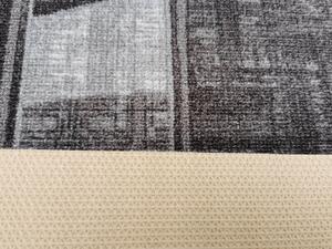 Associated Weavers, Protiskluzový běhoun na míru Linea 97, šíře 67 cm, šedá, chodba / předsíň