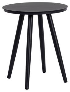 Černý kovový zahradní odkládací stolek Bizzotto Space 40 cm
