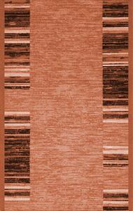 Associated Weavers koberce Protiskluzový běhoun na míru Adagio 25 oranžový s obšitím - šíře 80 cm s obšitím