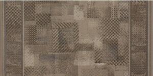 Associated Weavers koberce Protiskluzový běhoun na míru Tribe 37 Khaki - šíře 67 cm
