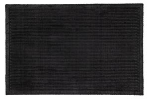 Obdélníkový koberec Bosse, černý, 60x90