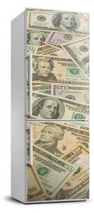 Nálepka tapeta na ledničku Bankovky dolarů FridgeStick-70x190-f-142680060
