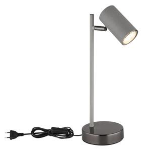 Globo 57911TS - Stolní lampa ROBBY 1xGU10/5W/230V šedá/antracit