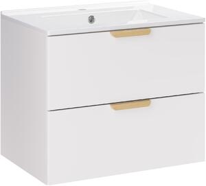Sada umyvadlo Comad Lava UM-CFPLAVA60DDP, skříňka Comad Aster White ASTER WHITE 82-60-46-2S