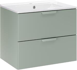 Sada umyvadlo Comad Lava UM-CFPLAVA60DDP, skříňka Comad Aster Green ASTER GREEN 82-60-46-2S