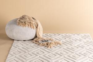 Obdélníkový koberec Pia, bílý, 230x160