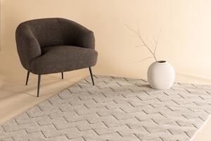 Obdélníkový koberec Fia, hnědý, 230x160