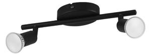 Eglo 32429 - LED Bodové svítidlo BUZZ-LED 2xGU10/2,8W/230V 3000K černá