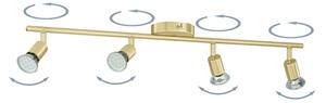 Eglo 33187 - LED Bodové svítidlo BUZZ-LED 4xGU10/2,8W/230V 3000K zlatá
