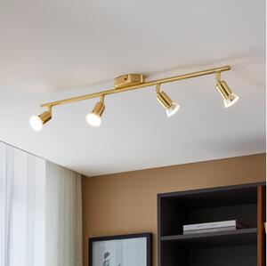Eglo 33187 - LED Bodové svítidlo BUZZ-LED 4xGU10/2,8W/230V 3000K zlatá