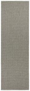 BT Carpet - Hanse Home koberce Běhoun Nature 104273 Light Grey – na ven i na doma - 80x350 cm