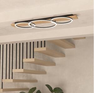 Eglo 901717 - LED Stropní svítidlo BOYAL 3xLED/12W/230V 3000K béžová/černá