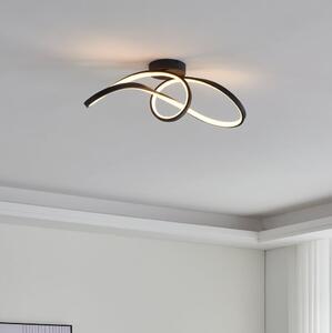 Eglo 901158-LED RGBW Stmívatelné stropní svítidlo CALAROSSA-Z LED/22W/230V černá