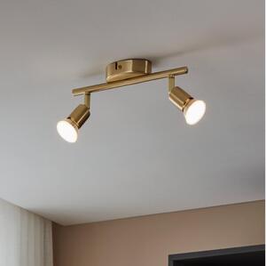 Eglo 33185 - LED Bodové svítidlo BUZZ-LED 2xGU10/2,8W/230V 3000K zlatá