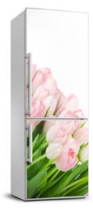 Foto tapeta na ledničku Růžové tulipány FridgeStick-70x190-f-22467427