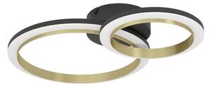 Eglo 901223 - LED Stmívatelné stropní svítidlo CALLIERA LED/12W/230V černá/zlatá