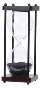 HOMESTYLING Přesýpací hodiny dekorativní dřevo / sklo 24,5 cm KO-HZ1934120